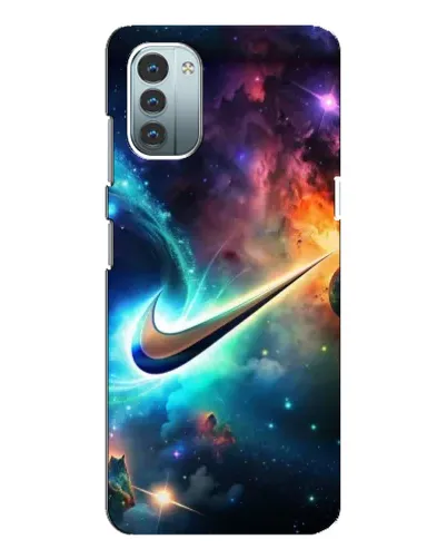 Чохол для Nokia G21 з картинкою «Космічний Nike Swoosh» Чохол для Nokia G21 з картинкою «Космічний Nike Swoosh»