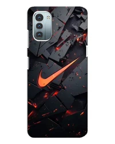 Чохол для Nokia G21 з картинкою «Nike — ефект розломів» Чохол для Nokia G21 з картинкою «Nike — ефект розломів»