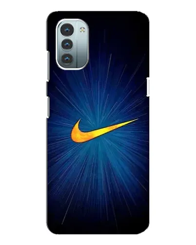 Чохол для Nokia G21 з картинкою «Синій пульс Nike» Чохол для Nokia G21 з картинкою «Синій пульс Nike»