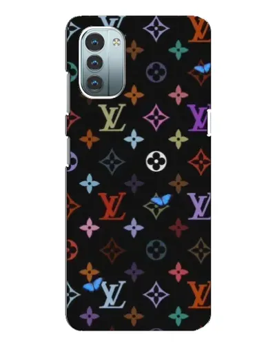 Чохол для Nokia G21 з картинкою «Кольорова монограма LV» Чохол для Nokia G21 з картинкою «Кольорова монограма LV»