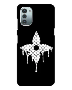 Чохол для Nokia G21 з картинкою «Квіткова монограма»