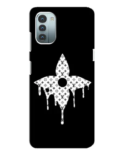 Чохол для Nokia G21 з картинкою «Квіткова монограма» Чохол для Nokia G21 з картинкою «Квіткова монограма»