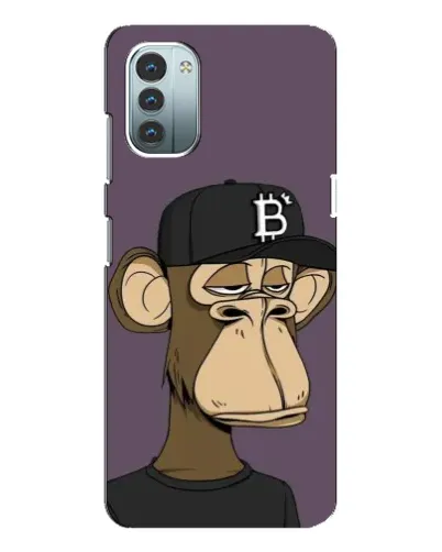 Чохол для Nokia G21 з картинкою «Bored Ape в кепці»