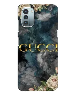 Чохол для Nokia G21 з картинкою «Абстрактні квіти Gucci» Чохол для Nokia G21 з картинкою «Абстрактні квіти Gucci»