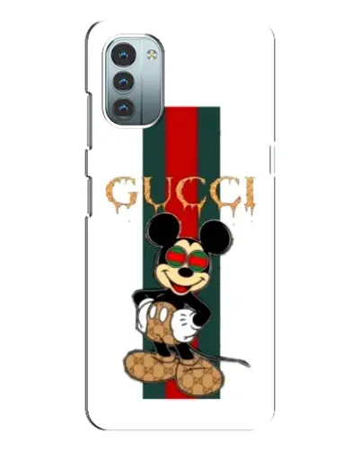 Чохол для Nokia G21 з картинкою «Міккі Маус Gucci — смуги» Чохол для Nokia G21 з картинкою «Міккі Маус Gucci — смуги»