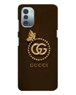 Чохол для Nokia G21 з картинкою «Gucci — золотий метелик» Чохол для Nokia G21 з картинкою «Gucci — золотий метелик»