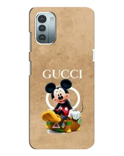 Чохол для Nokia G21 з картинкою «Міккі Маус Gucci — крафт» Чохол для Nokia G21 з картинкою «Міккі Маус Gucci — крафт»
