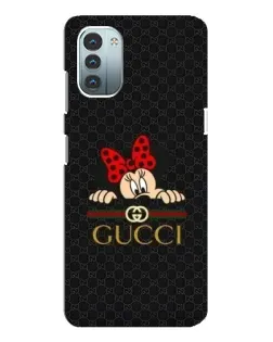 Чохол для Nokia G21 з картинкою «Мінні Маус Gucci — чорний» Чохол для Nokia G21 з картинкою «Мінні Маус Gucci — чорний»