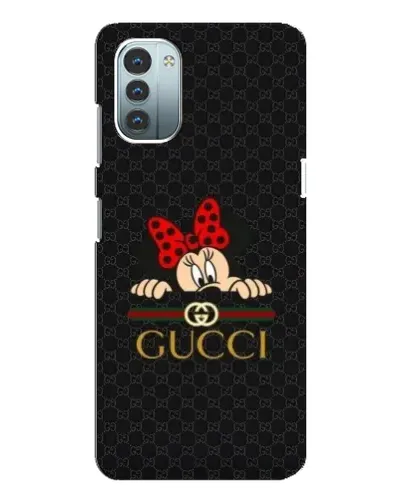 Чохол для Nokia G21 з картинкою «Мінні Маус Gucci — чорний» Чохол для Nokia G21 з картинкою «Мінні Маус Gucci — чорний»