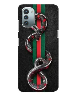 Чохол для Nokia G21 з картинкою «Gucci — змія на смузі» Чохол для Nokia G21 з картинкою «Gucci — змія на смузі»