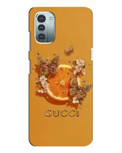 Чохол для Nokia G21 з картинкою «Gucci — золоті метелики» Чохол для Nokia G21 з картинкою «Gucci — золоті метелики»
