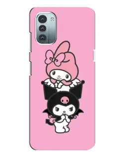 Чохол для Nokia G21 з картинкою «My Melody та Kuromi»
