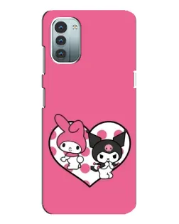 Чохол для Nokia G21 з картинкою «Kuromi та My Melody»