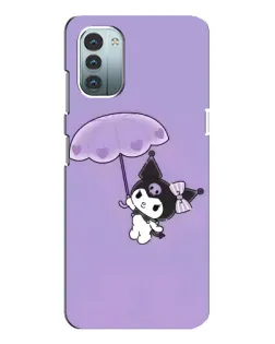 Чохол для Nokia G21 з картинкою «Kuromi з парасолькою»