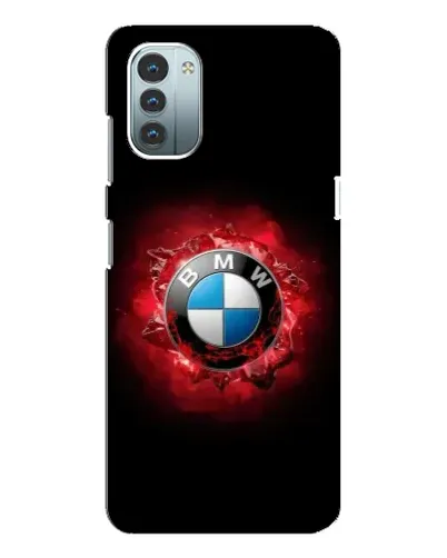 Чохол для Nokia G21 з картинкою «Логотип BMW — спалах»