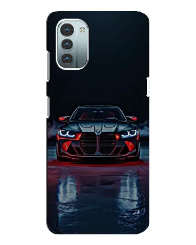 Чохол для Nokia G21 з картинкою «BMW на мокрій дорозі»