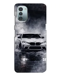 Чохол для Nokia G21 з картинкою «BMW крізь туман»