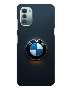Чохол для Nokia G21 з картинкою «Логотип BMW — мінімалізм»