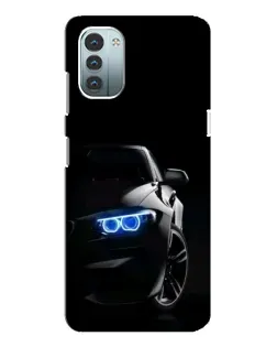 Чохол для Nokia G21 з картинкою «BMW — нічний погляд»