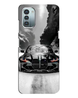 Чохол для Nokia G21 з картинкою «BMW — акварельний дрифт»