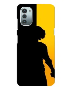 Чохол для Nokia G21 з картинкою «Тінь воїна PUBG»