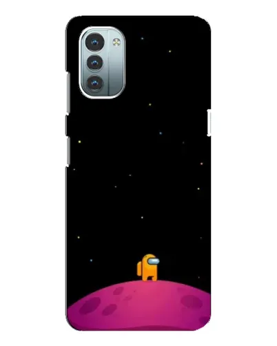 Чохол для Nokia G21 з картинкою «Самотній герой на планеті»