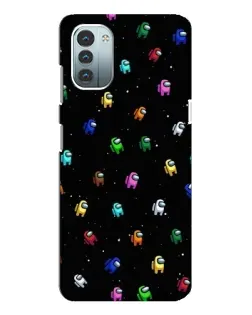 Чехол для Nokia G21 с картинкой «Экипаж Among Us»