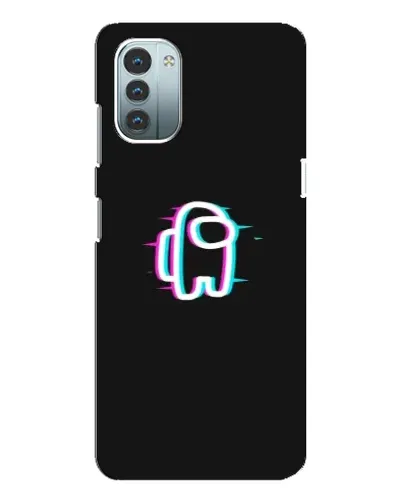 Чохол для Nokia G21 з картинкою «Among Us неон»