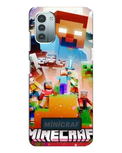 Чохол для Nokia G21 з картинкою «Minecraft герої гри» Чохол для Nokia G21 з картинкою «Minecraft герої гри»