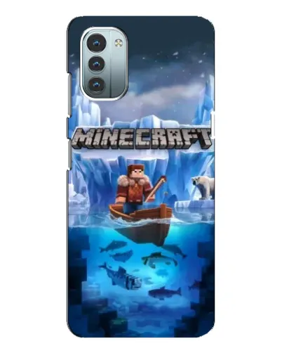 Чохол для Nokia G21 з картинкою «Minecraft льодянийсвіт» Чохол для Nokia G21 з картинкою «Minecraft льодянийсвіт»