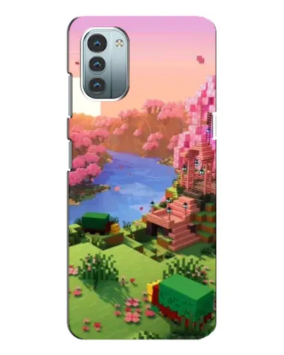 Чохол для Nokia G21 з картинкою «Рожеве дерево Minecraft» Чохол для Nokia G21 з картинкою «Рожеве дерево Minecraft»