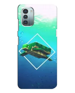Чохол для Nokia G21 з картинкою «Черепаха Minecraft» Чохол для Nokia G21 з картинкою «Черепаха Minecraft»