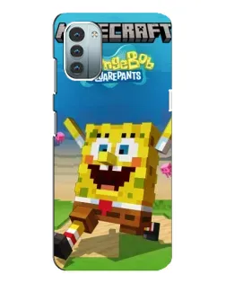 Чохол для Nokia G21 з картинкою «Губка Боб Minecraft» Чохол для Nokia G21 з картинкою «Губка Боб Minecraft»