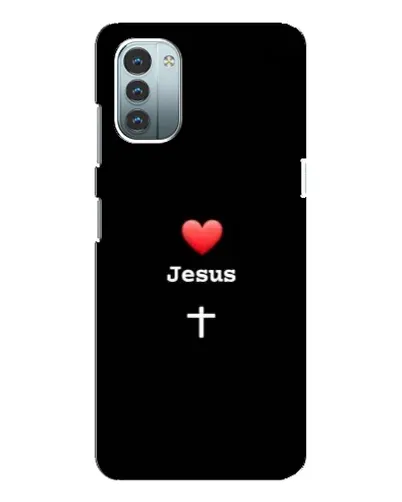 Чохол для Nokia G21 з картинкою «Серце - Jesus» Чохол для Nokia G21 з картинкою «Серце - Jesus»