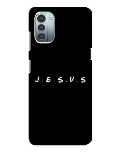 Чохол для Nokia G21 з картинкою «Крапки віри J.E.S.U.S.» Чохол для Nokia G21 з картинкою «Крапки віри J.E.S.U.S.»