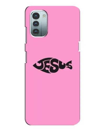 Чохол для Nokia G21 з картинкою «Рожевий символ Jesus» Чохол для Nokia G21 з картинкою «Рожевий символ Jesus»