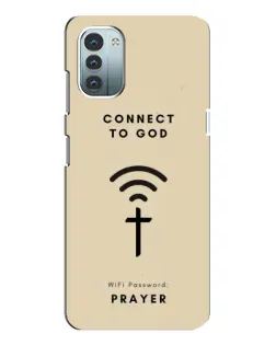 Чехол для Nokia G21 с картинкой «Молитва Connect»