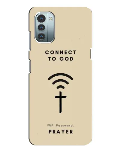 Чехол для Nokia G21 с картинкой «Молитва Connect» Чехол для Nokia G21 с картинкой «Молитва Connect»