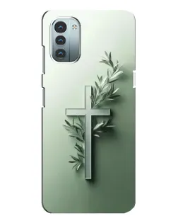 Чехол для Nokia G21 с картинкой «Оливковая ветвь»