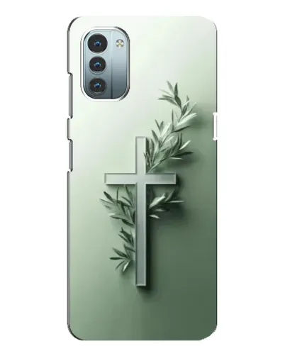 Чехол для Nokia G21 с картинкой «Оливковая ветвь» Чехол для Nokia G21 с картинкой «Оливковая ветвь»