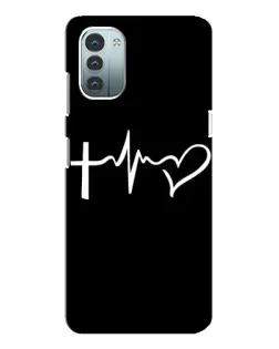 Чехол для Nokia G21 с картинкой «Пульс веры»