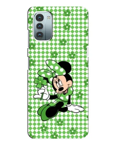 Чохол для Nokia G21 з картинкою «Mickey в клітинку»