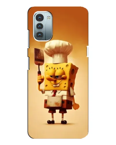 Чохол для Nokia G21 з картинкою «Губка Боб кухар»