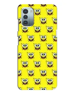 Чохол для Nokia G21 з картинкою «Паттерн Губка Боб»