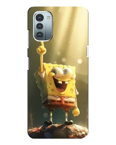 Чохол для Nokia G21 з картинкою «Сяючий Спанч Боб»