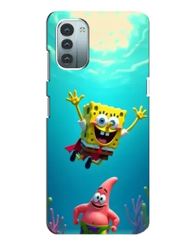 Чохол для Nokia G21 з картинкою «Спанч Боб під водою» Чохол для Nokia G21 з картинкою «Спанч Боб під водою»
