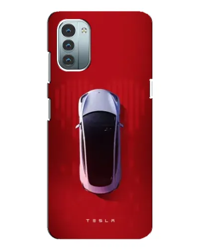 Чохол для Nokia G21 з картинкою «Tesla Top View»