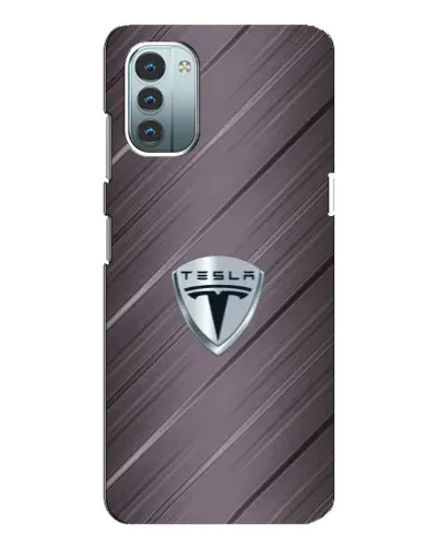 Чохол для Nokia G21 з картинкою «Металева текстура Tesla»