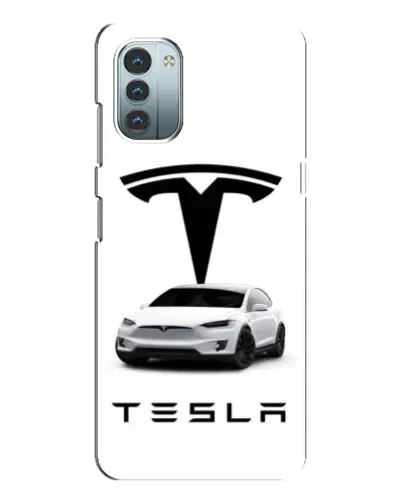 Чохол для Nokia G21 з картинкою «Tesla White Style»