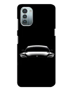 Чохол для Nokia G21 з картинкою «Фари Tesla Night»